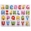 30cm Kid Early Educational Toys Baby Hand Grasp Wooden Puzzle Toy Alphabet Digit Learning Wood Jigsaw Christmas Gift