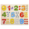 30cm Kid Early Educational Toys Baby Hand Grasp Wooden Puzzle Toy Alphabet Digit Learning Wood Jigsaw Christmas Gift