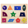 30cm Kid Early Educational Toys Baby Hand Grasp Wooden Puzzle Toy Alphabet Digit Learning Wood Jigsaw Christmas Gift