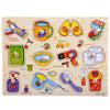 30cm Kid Early Educational Toys Baby Hand Grasp Wooden Puzzle Toy Alphabet Digit Learning Wood Jigsaw Christmas Gift